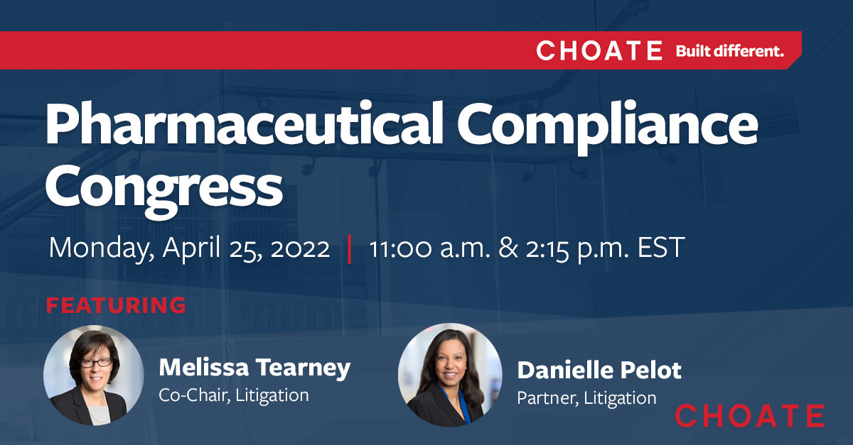 Melissa Tearney and Danielle Pelot Participate in Pharmaceutical