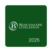 Benchmark Litigation 2025 Badge