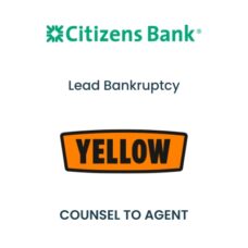 Citizens Yellow Truck Amendment To Senior Financing Tombstone