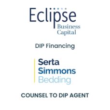 Eclipse Business Capital Serta Simmons Dip Financing Tombstone