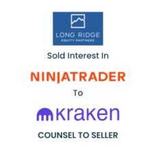 Long Ridge Equity Sold Interest In Ninjatrader To Kracken Tombstone