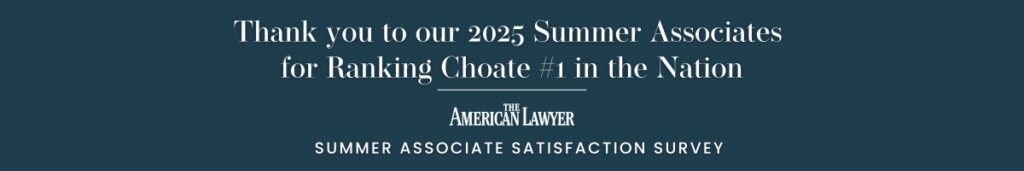 Thank You To Our 2025 Summer Associates For Ranking Choate #1 In The Nation (2)